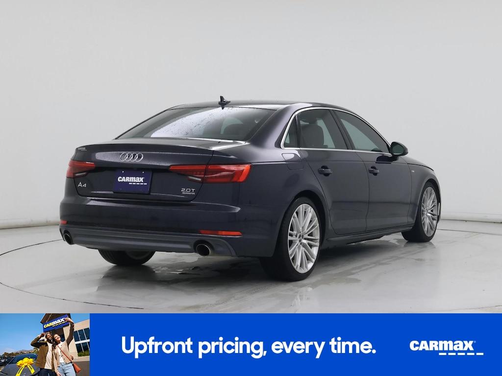 used 2017 Audi A4 car, priced at $18,998