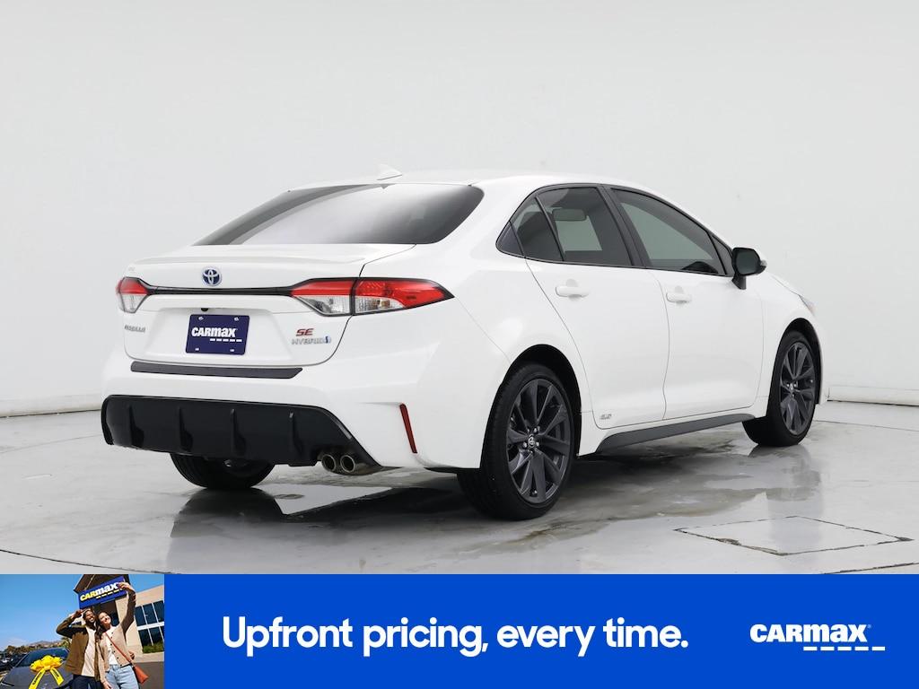 used 2023 Toyota Corolla Hybrid car, priced at $24,998