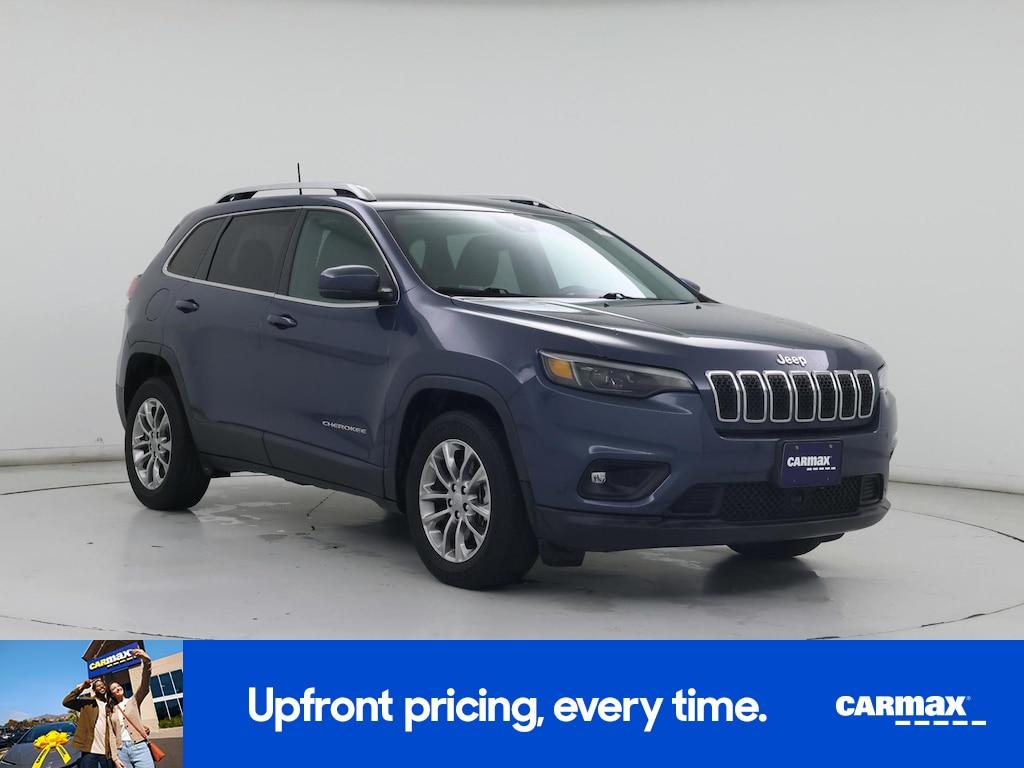 used 2021 Jeep Cherokee car, priced at $21,998