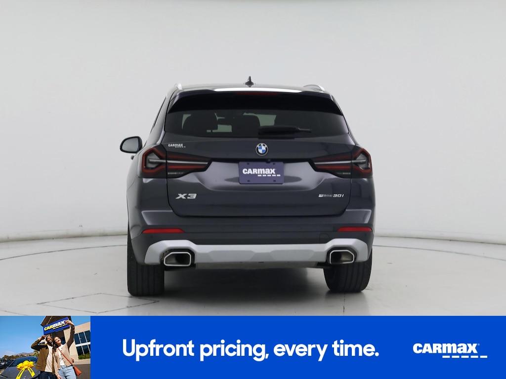 used 2022 BMW X3 car, priced at $31,998