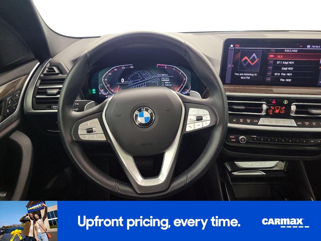 used 2022 BMW X3 car, priced at $31,998