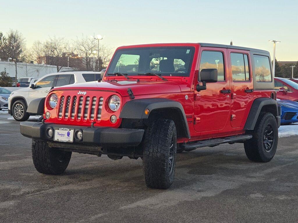 used 2018 Jeep Wrangler JK Unlimited car, priced at $17,995