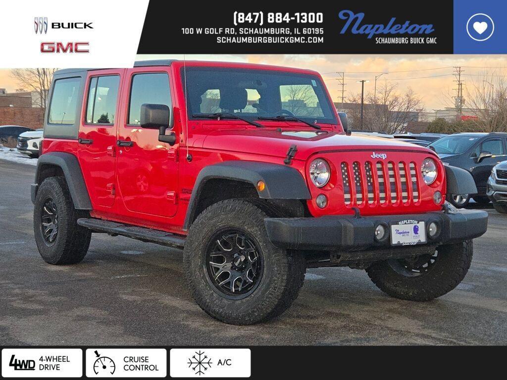 used 2018 Jeep Wrangler JK Unlimited car, priced at $17,995