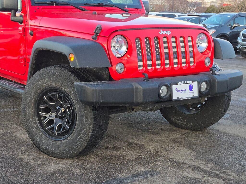 used 2018 Jeep Wrangler JK Unlimited car, priced at $17,995