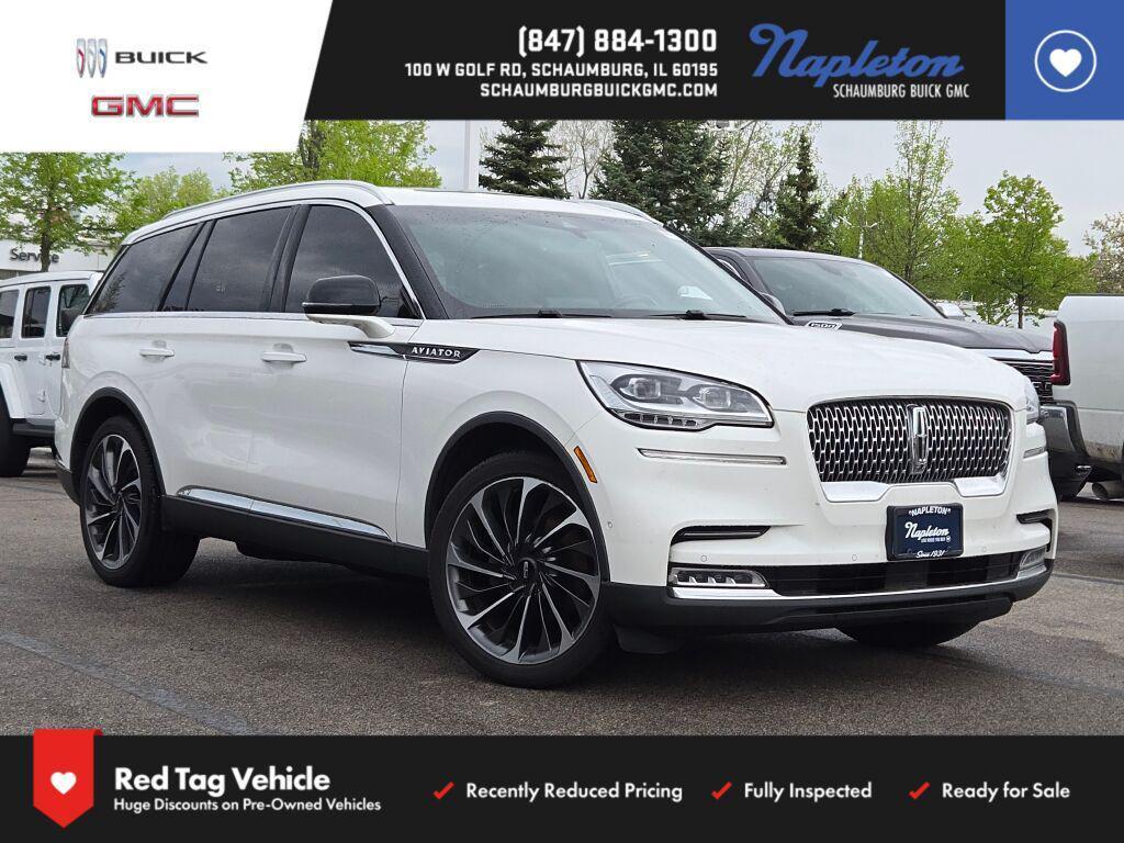 used 2021 Lincoln Aviator car, priced at $23,307
