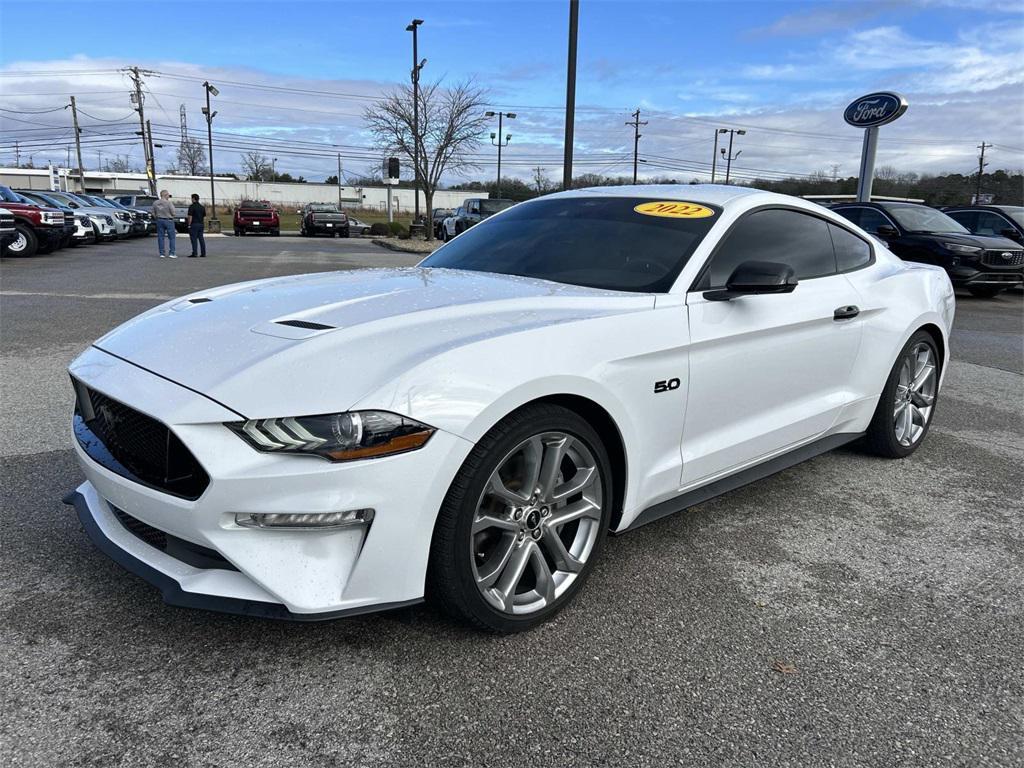 used 2022 Ford Mustang car, priced at $44,990