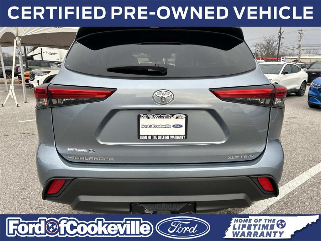 used 2022 Toyota Highlander car, priced at $35,990
