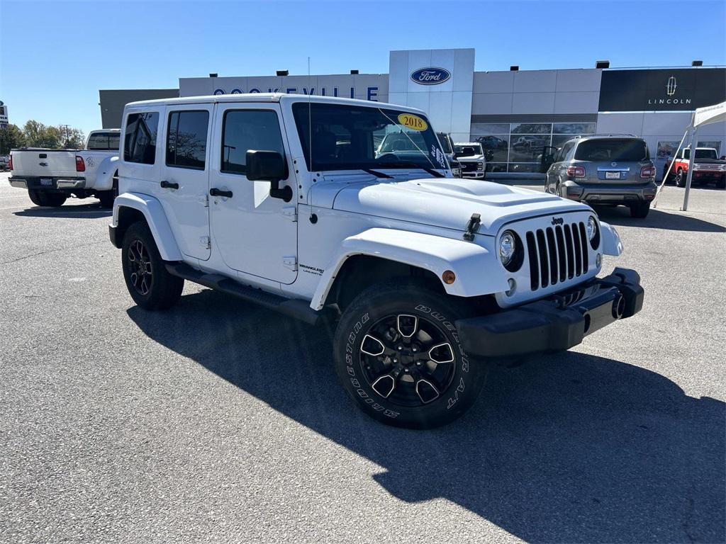 used 2018 Jeep Wrangler JK Unlimited car, priced at $19,990
