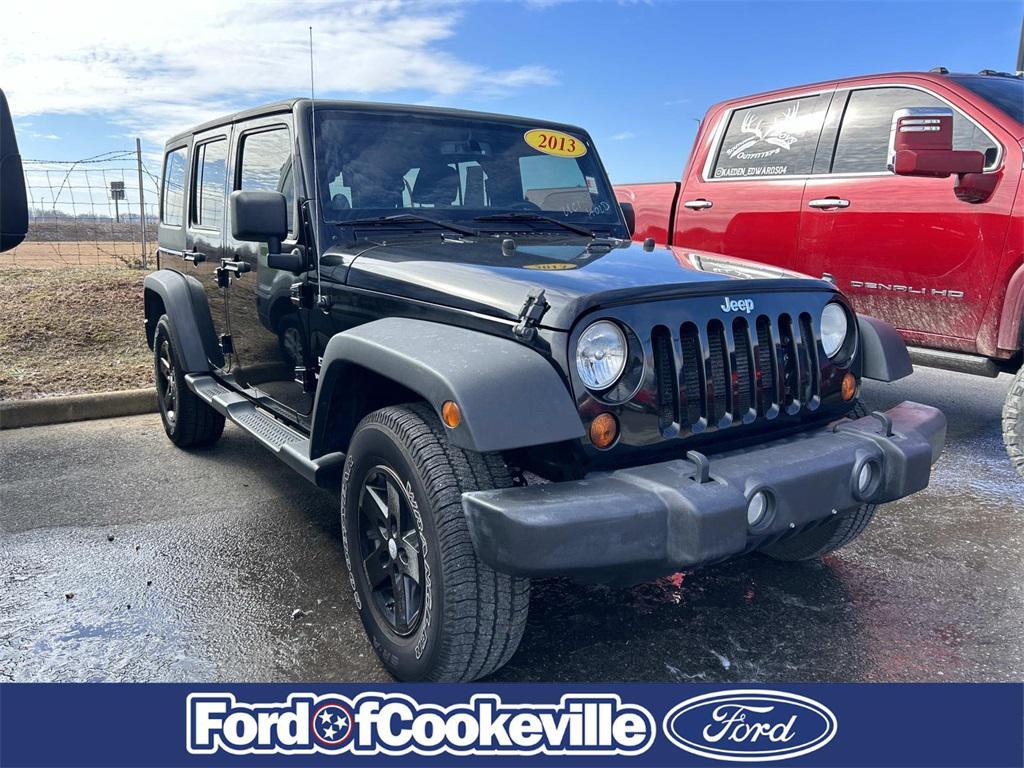 used 2013 Jeep Wrangler Unlimited car, priced at $14,981