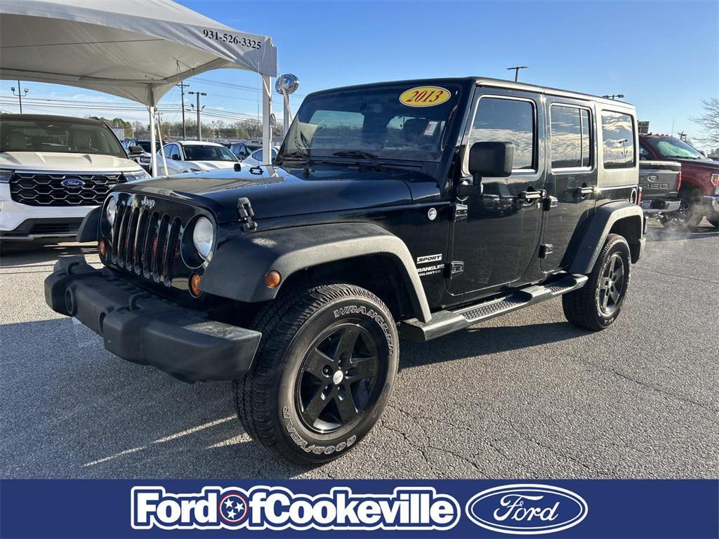 used 2013 Jeep Wrangler Unlimited car, priced at $14,981
