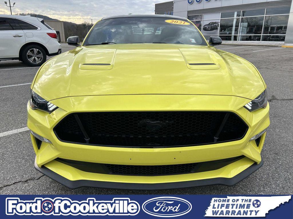 used 2021 Ford Mustang car, priced at $35,981