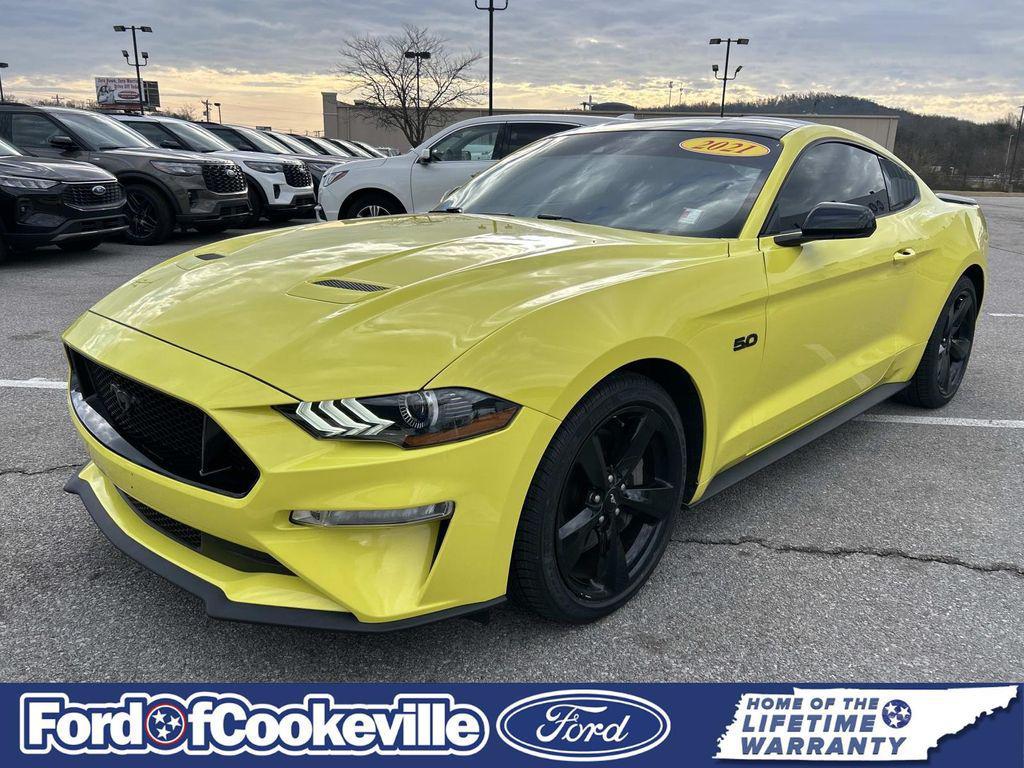 used 2021 Ford Mustang car, priced at $35,981