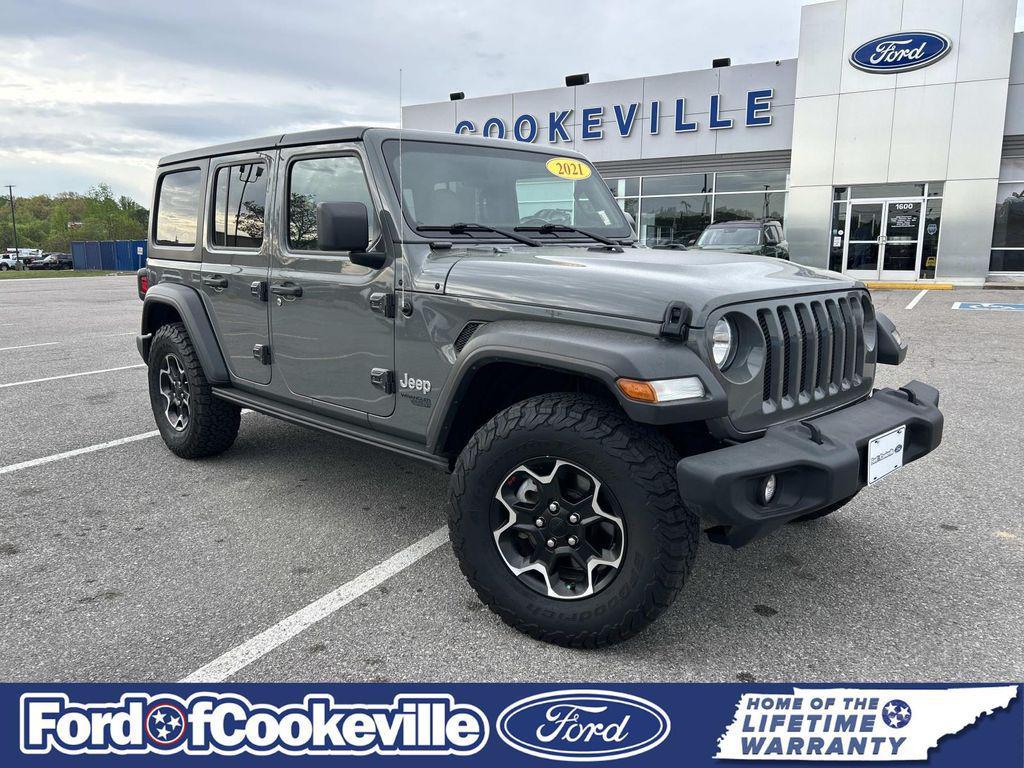 used 2021 Jeep Wrangler Unlimited car, priced at $27,990