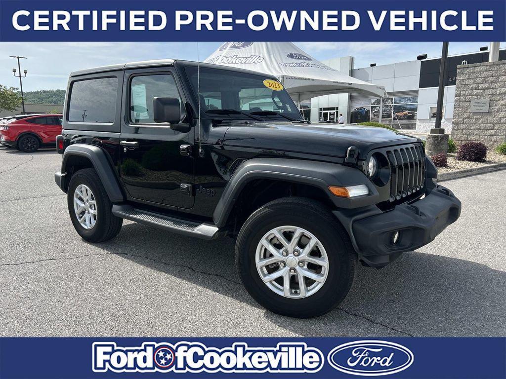 used 2023 Jeep Wrangler car, priced at $28,788