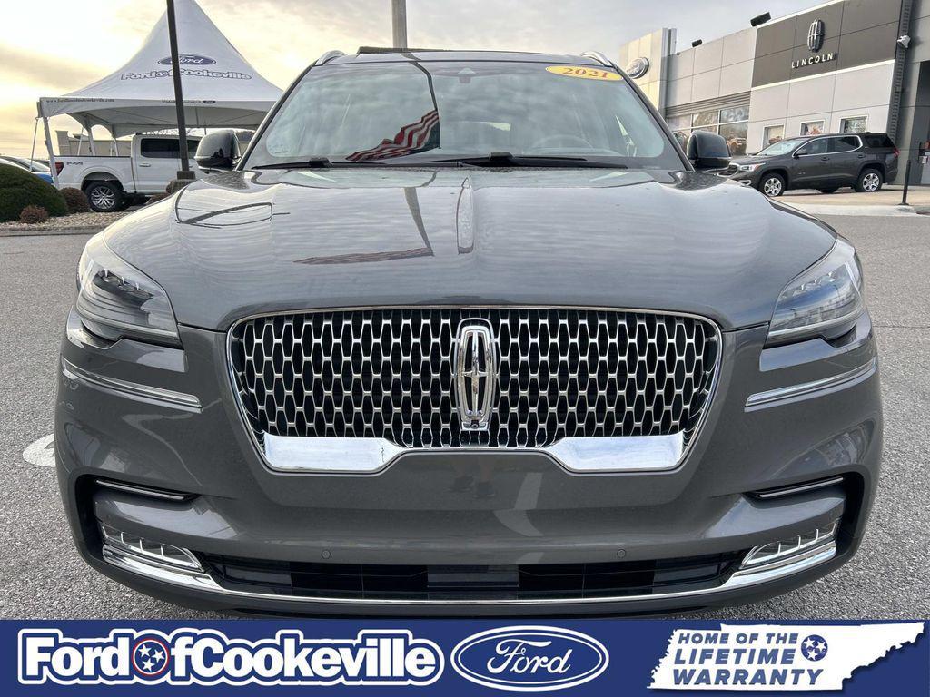used 2021 Lincoln Aviator car, priced at $39,990