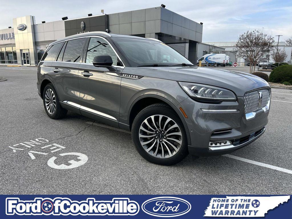 used 2021 Lincoln Aviator car, priced at $39,990