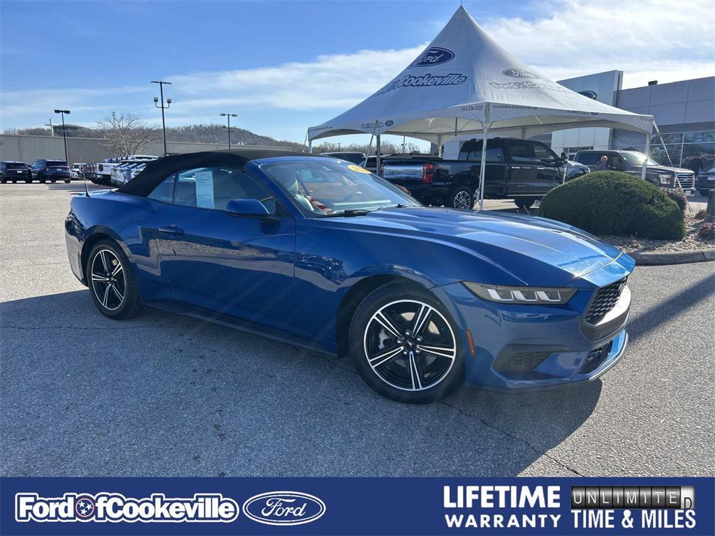 used 2024 Ford Mustang car, priced at $32,999