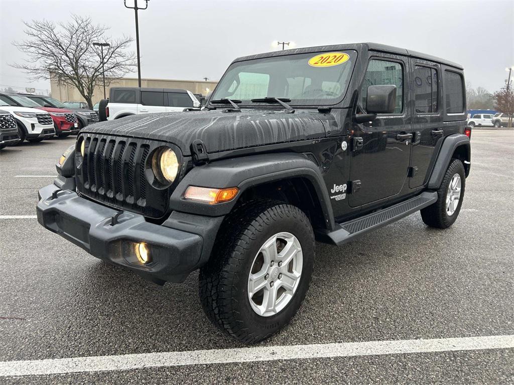 used 2020 Jeep Wrangler Unlimited car, priced at $22,981