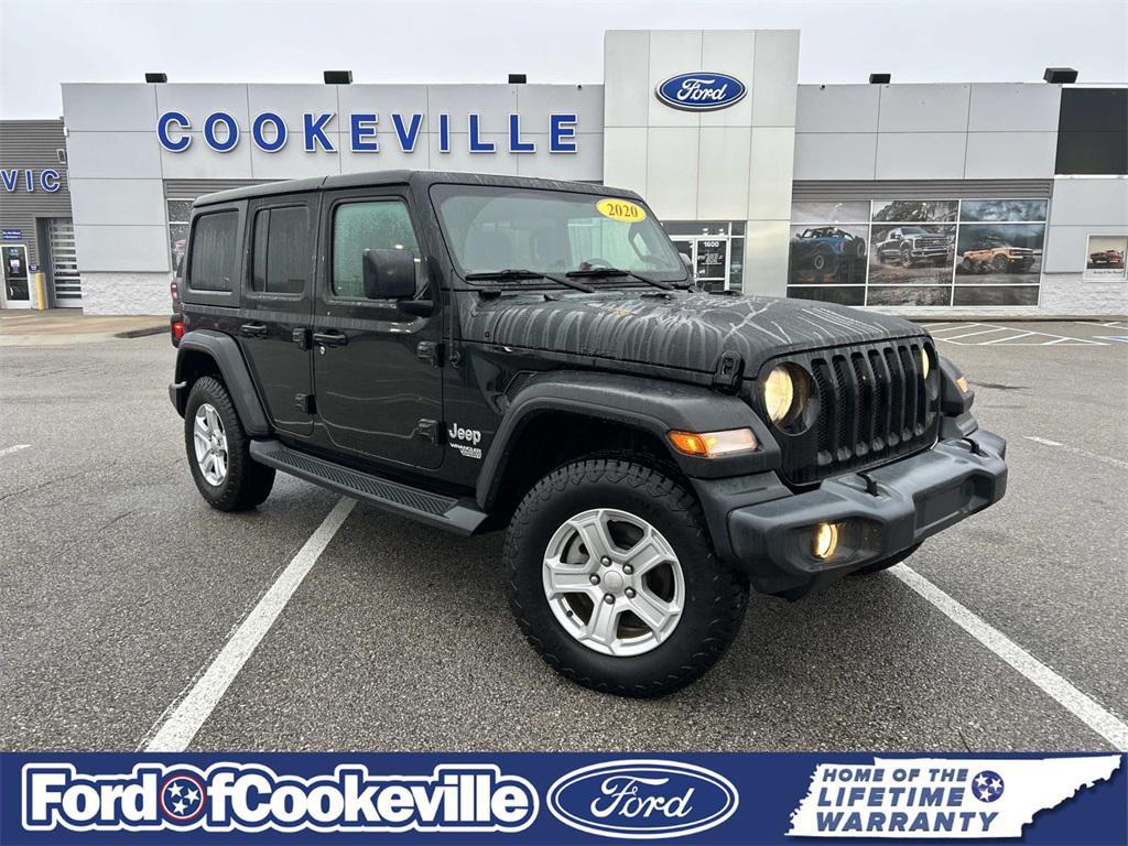 used 2020 Jeep Wrangler Unlimited car, priced at $22,981