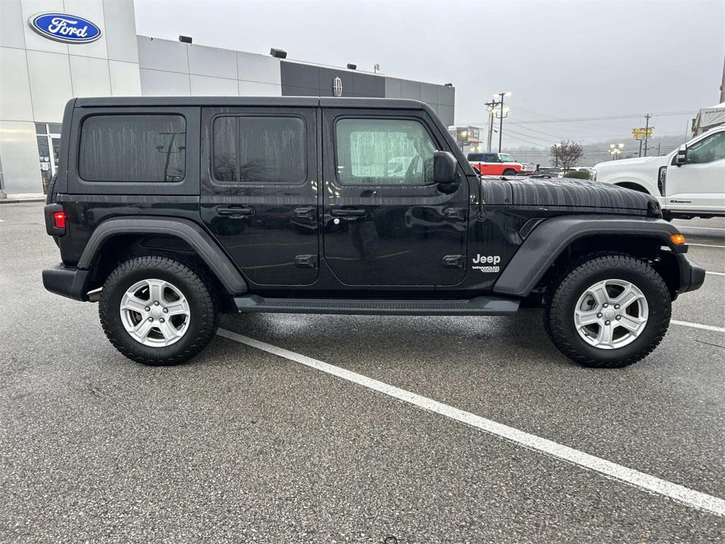 used 2020 Jeep Wrangler Unlimited car, priced at $22,981