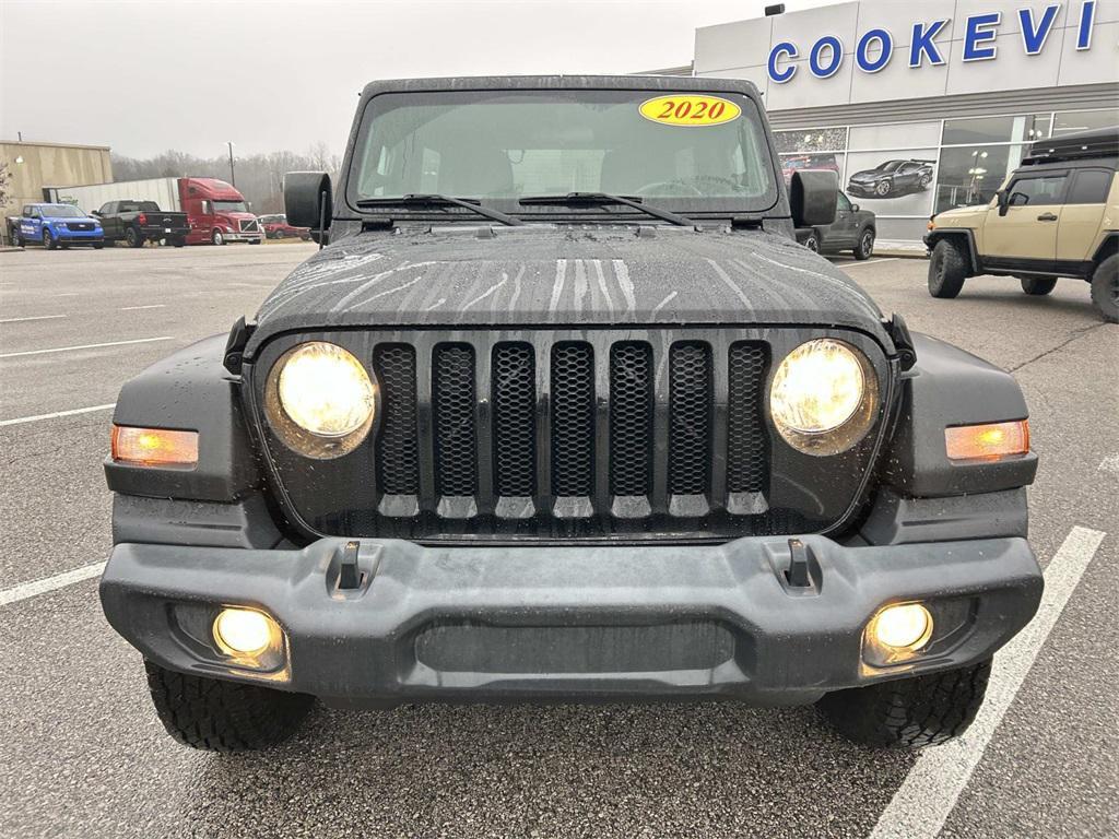 used 2020 Jeep Wrangler Unlimited car, priced at $22,981