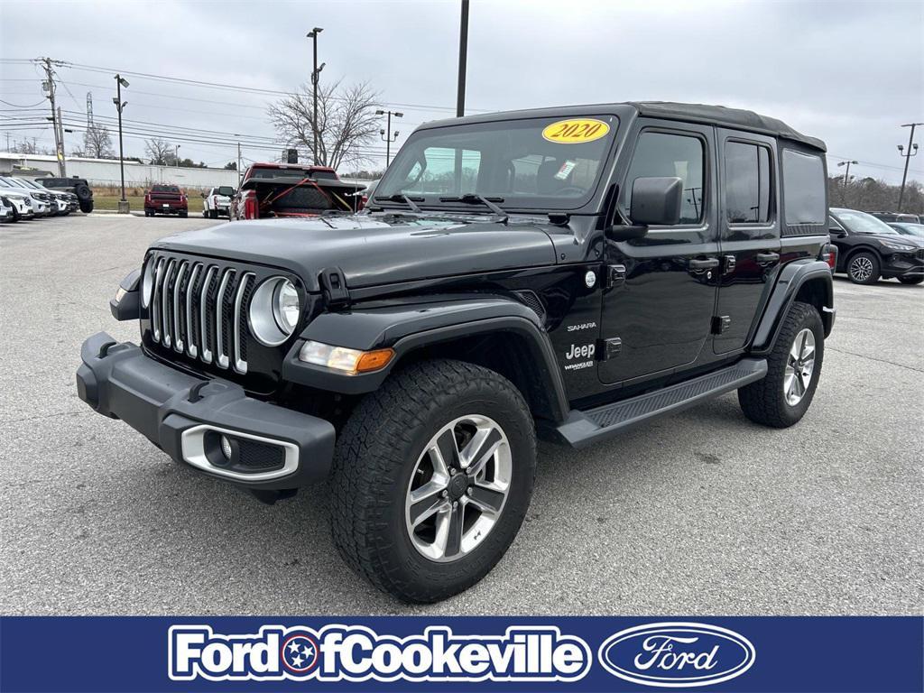 used 2020 Jeep Wrangler Unlimited car, priced at $23,990