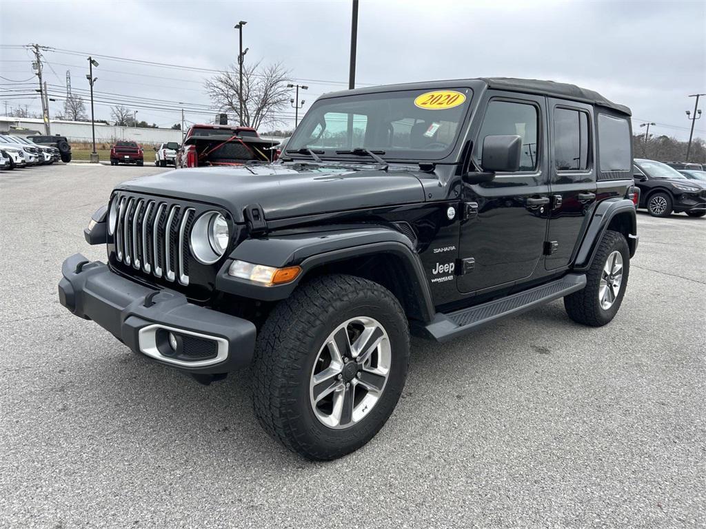 used 2020 Jeep Wrangler Unlimited car, priced at $29,990