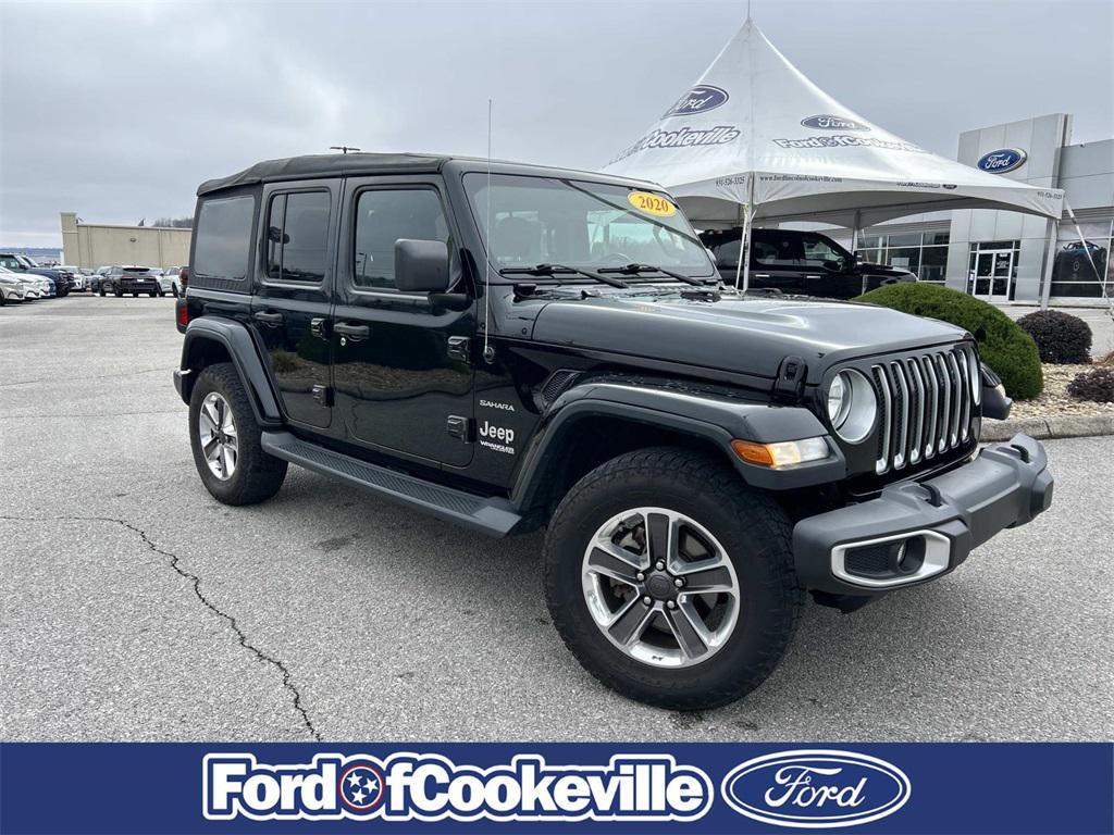 used 2020 Jeep Wrangler Unlimited car, priced at $23,990