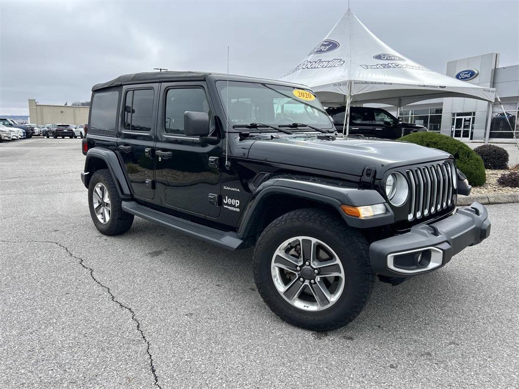 used 2020 Jeep Wrangler Unlimited car, priced at $29,990