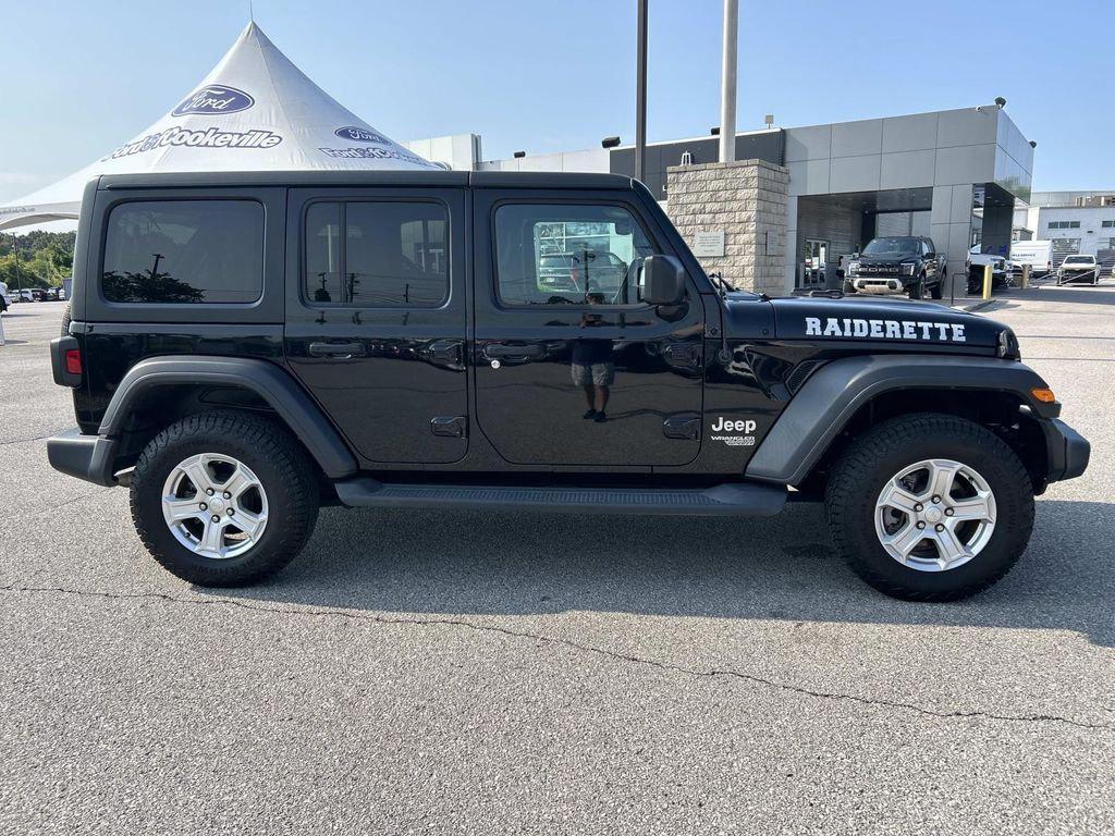 used 2020 Jeep Wrangler Unlimited car, priced at $26,788
