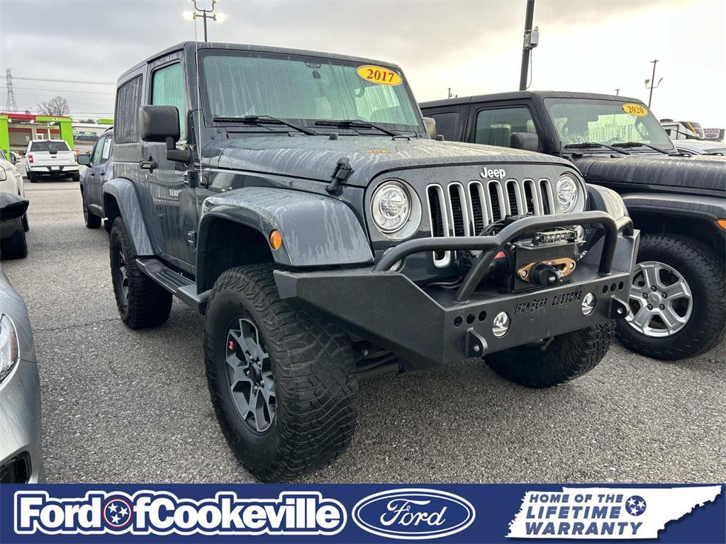 used 2017 Jeep Wrangler car, priced at $22,990