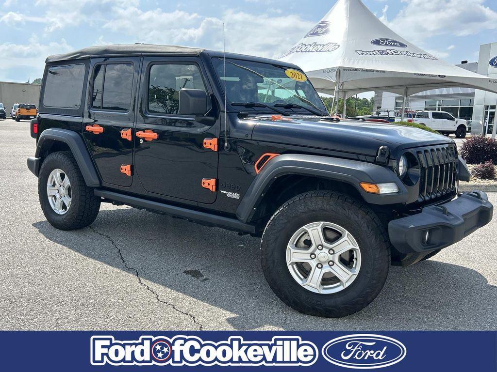 used 2021 Jeep Wrangler Unlimited car, priced at $28,779