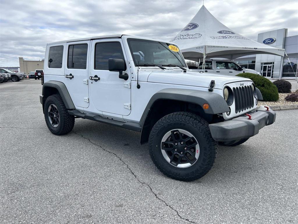 used 2014 Jeep Wrangler Unlimited car, priced at $16,990
