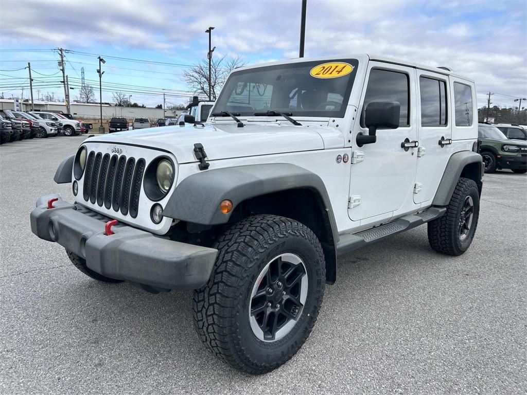 used 2014 Jeep Wrangler Unlimited car, priced at $16,990