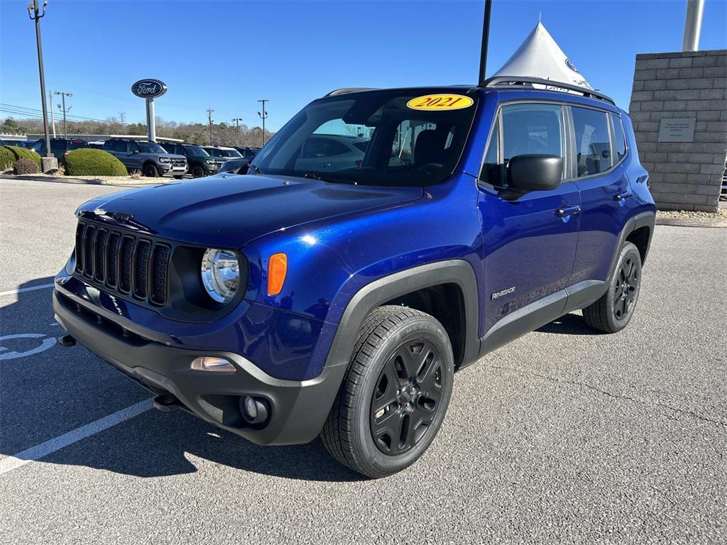 used 2021 Jeep Renegade car, priced at $15,990