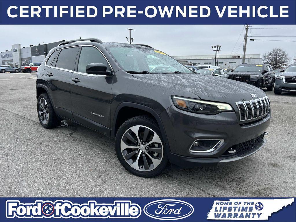 used 2022 Jeep Cherokee car, priced at $23,590