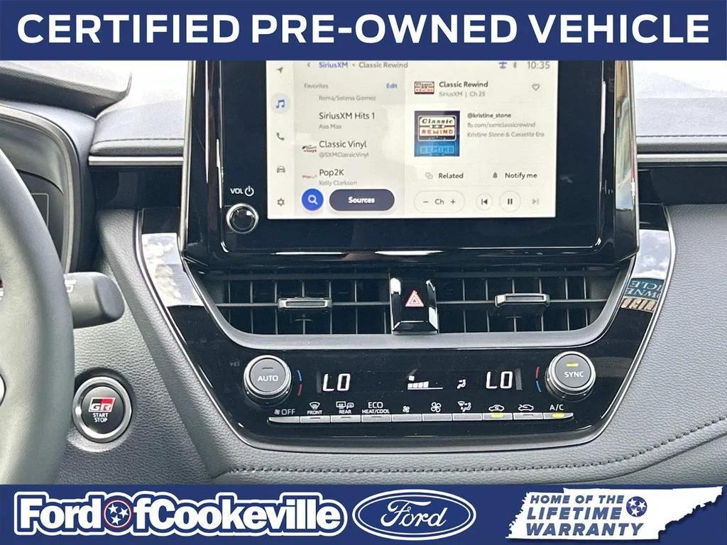 used 2025 Toyota GR Corolla car, priced at $46,788