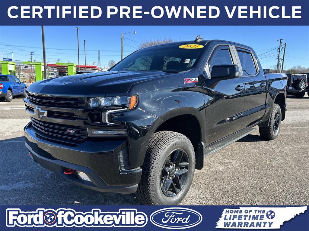used 2021 Chevrolet Silverado 1500 car, priced at $40,981