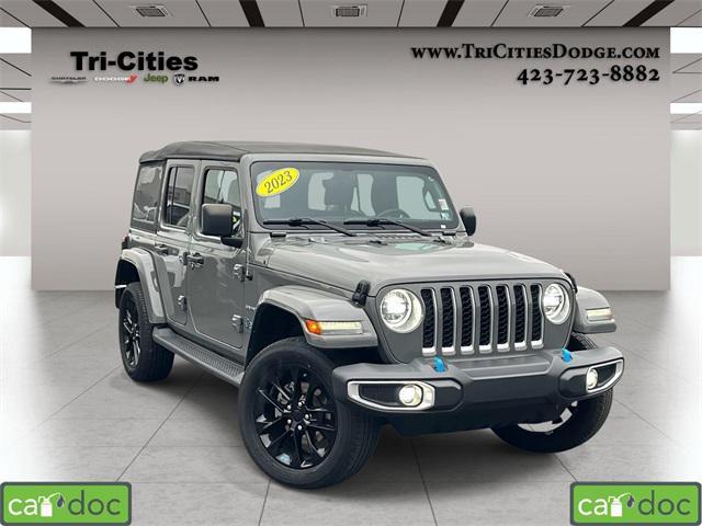 used 2023 Jeep Wrangler 4xe car