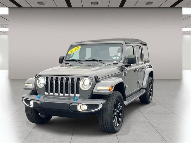 used 2023 Jeep Wrangler 4xe car, priced at $33,147