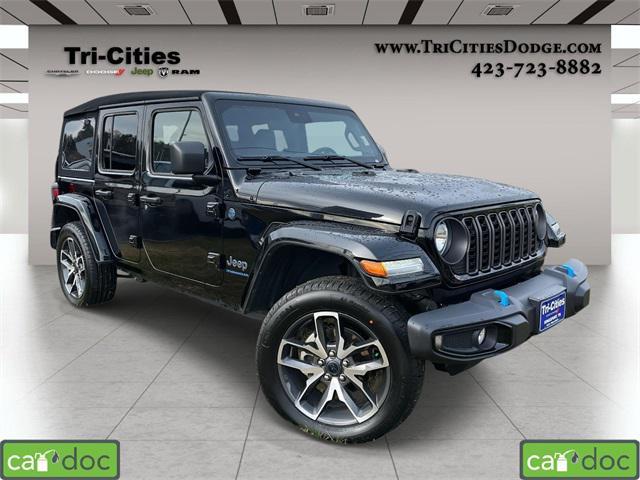 used 2024 Jeep Wrangler 4xe car, priced at $29,935