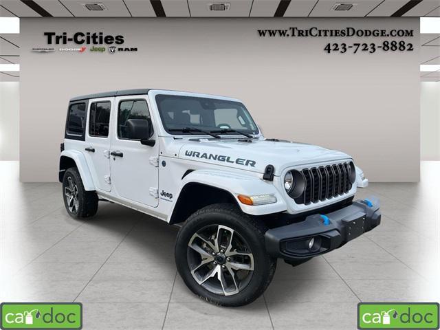 used 2024 Jeep Wrangler 4xe car, priced at $31,981