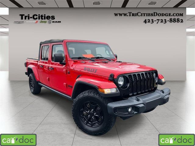 used 2021 Jeep Gladiator car, priced at $24,882