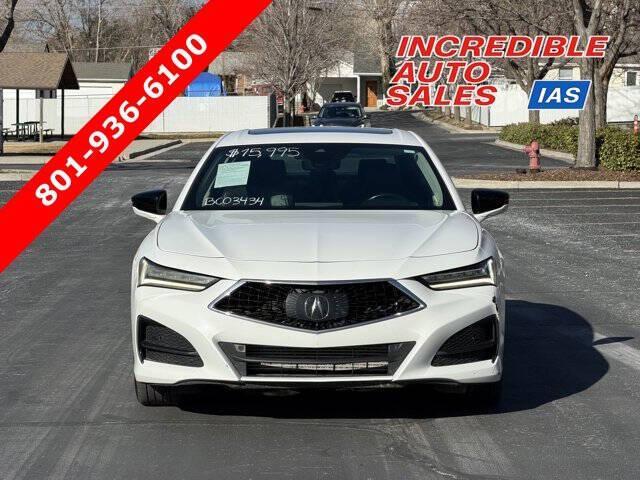 used 2021 Acura TLX car, priced at $15,995