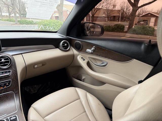 used 2018 Mercedes-Benz C-Class car, priced at $11,995