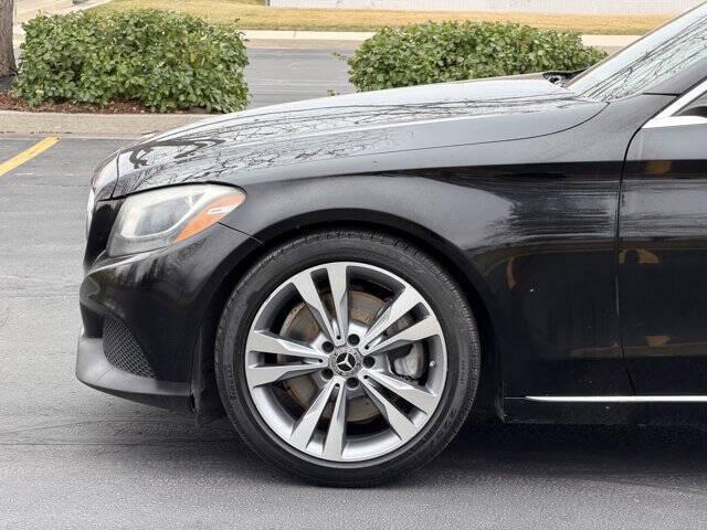 used 2018 Mercedes-Benz C-Class car, priced at $11,995