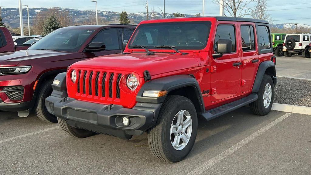 used 2022 Jeep Wrangler Unlimited car, priced at $31,480