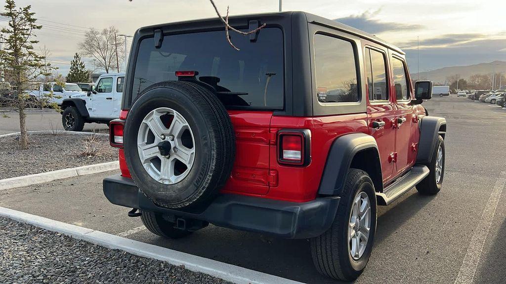 used 2022 Jeep Wrangler Unlimited car, priced at $31,480