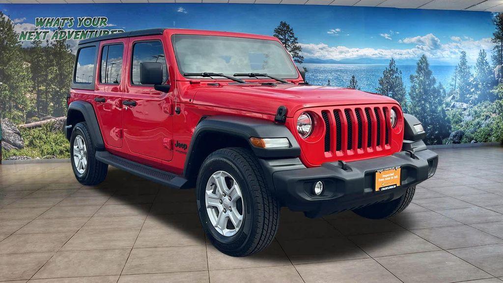 used 2022 Jeep Wrangler Unlimited car, priced at $28,980