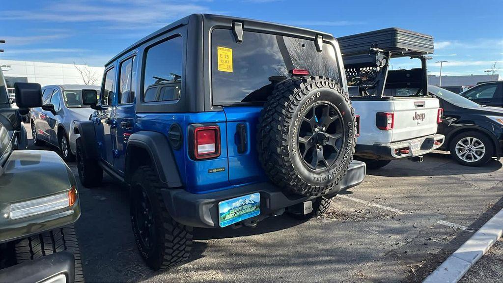used 2022 Jeep Wrangler car, priced at $27,480